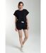 Ensemble Tee Shirt Et Short Molleton Femme Dilly Bis  | Gerard Pasquier Avec Col Rond | Gerard Pasqu-1