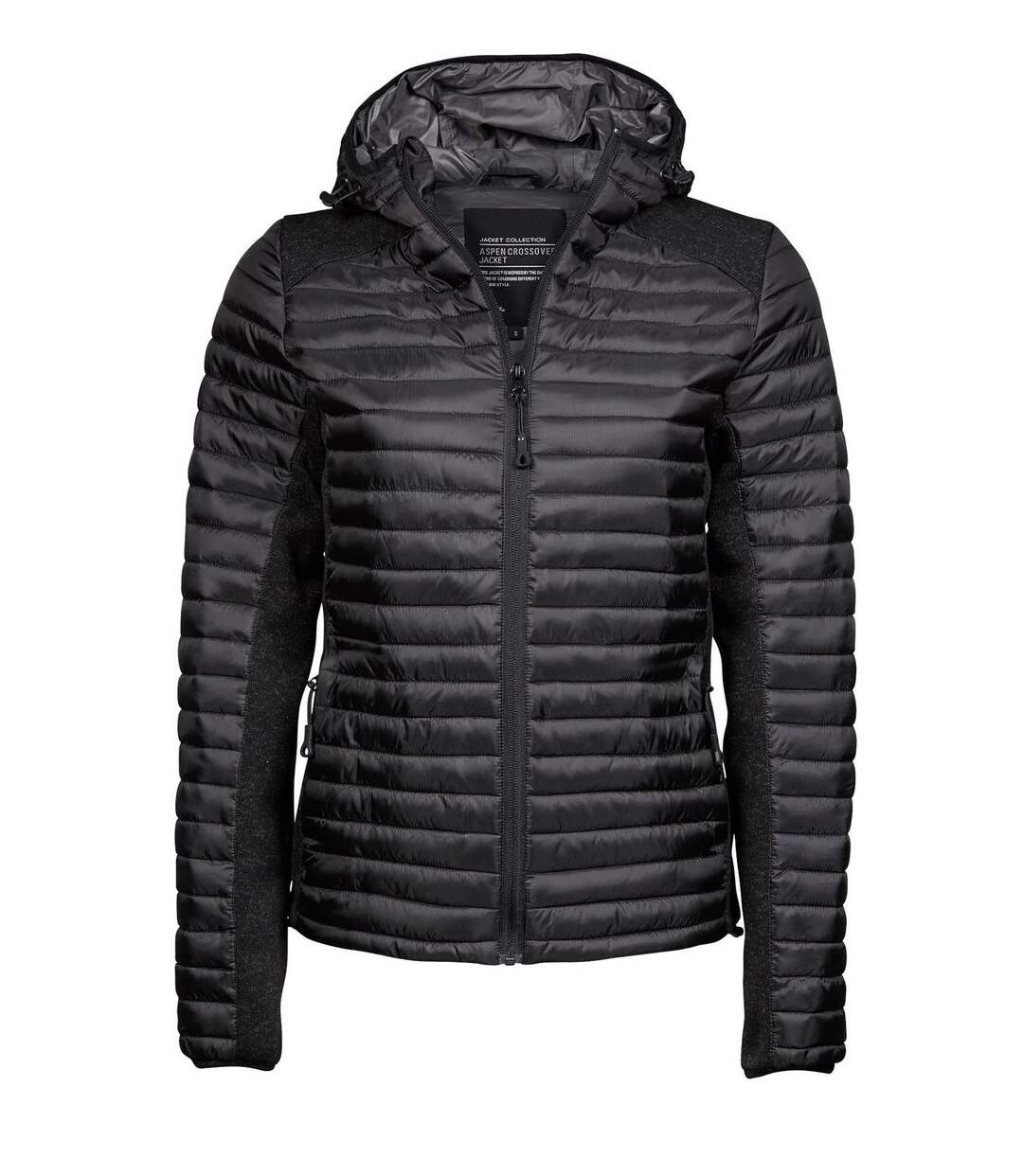 Doudoune à capuche anorak femme - 9611 - noir