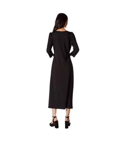 Robe mi-longue femme noir Principles