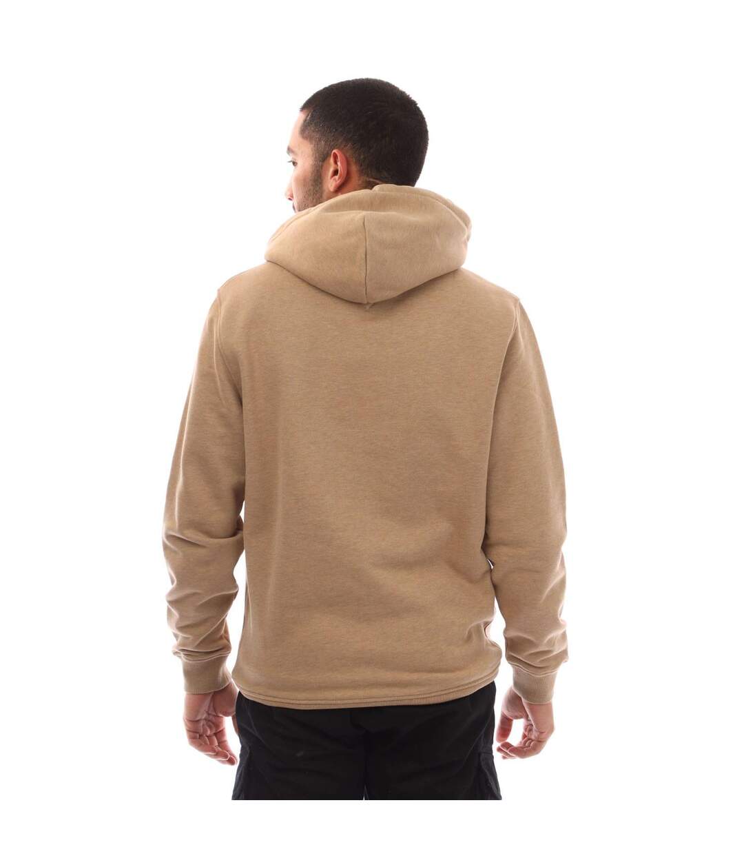 Sweat À Capuche Style Badge Homme Brun-beige Tommy Hilfiger-3