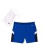 Mens Colour Block Recycled Polyamide Swimming Trunks Blue Lacoste-2