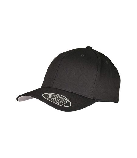Flexfit Unisex Adult Woolly Combed Adjustable Cap (Black)