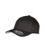 Casquette woolly combed adulte noir Flexfit