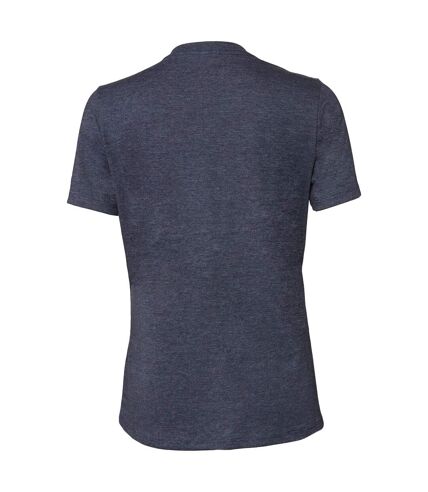 Bella + Canvas Womens/Ladies Heather Jersey Relaxed Fit T-Shirt (Navy) - UTBC5053