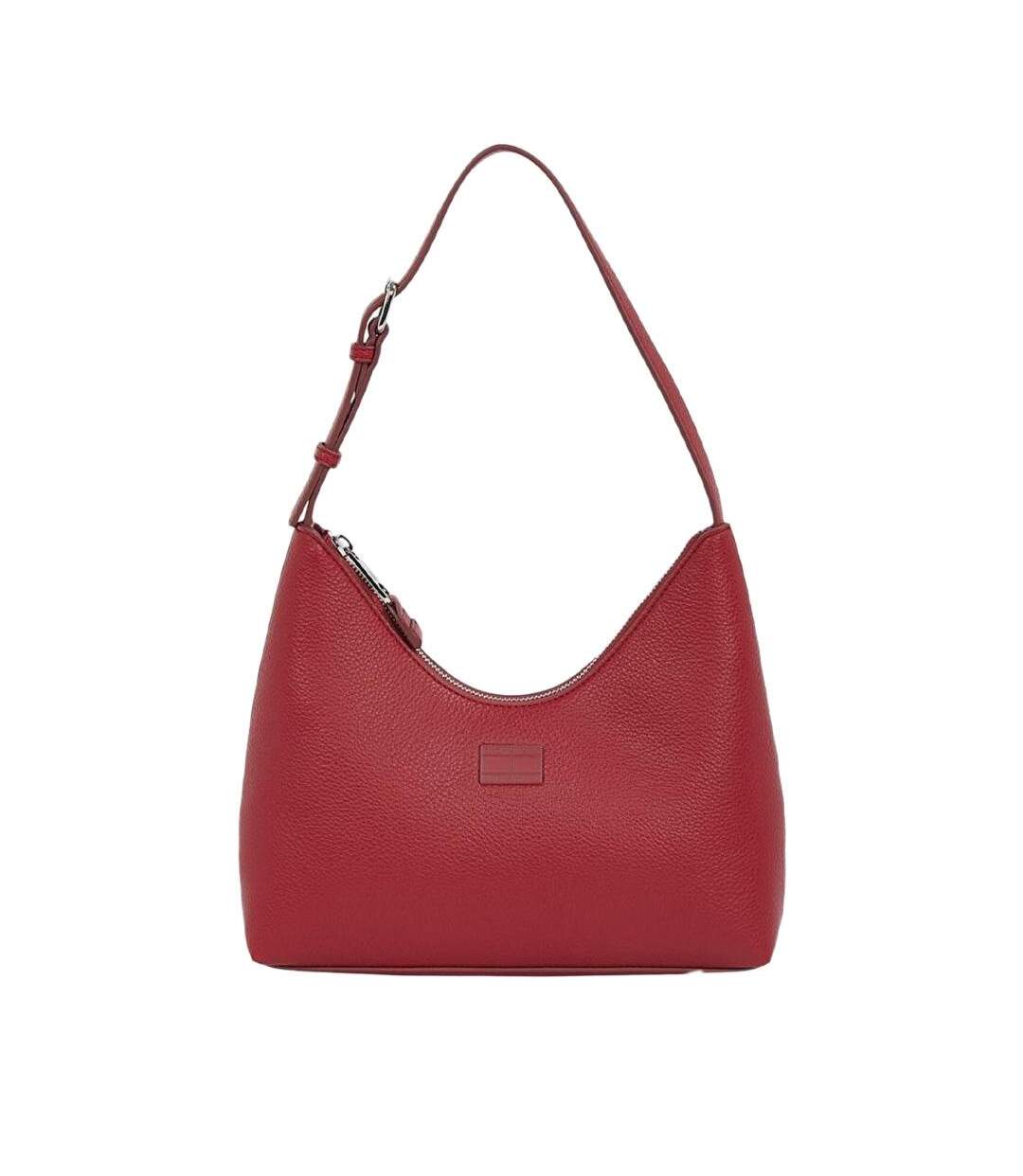 Sac à main bordeaux femme tommy hilfiger must shoulder - taille unique-1