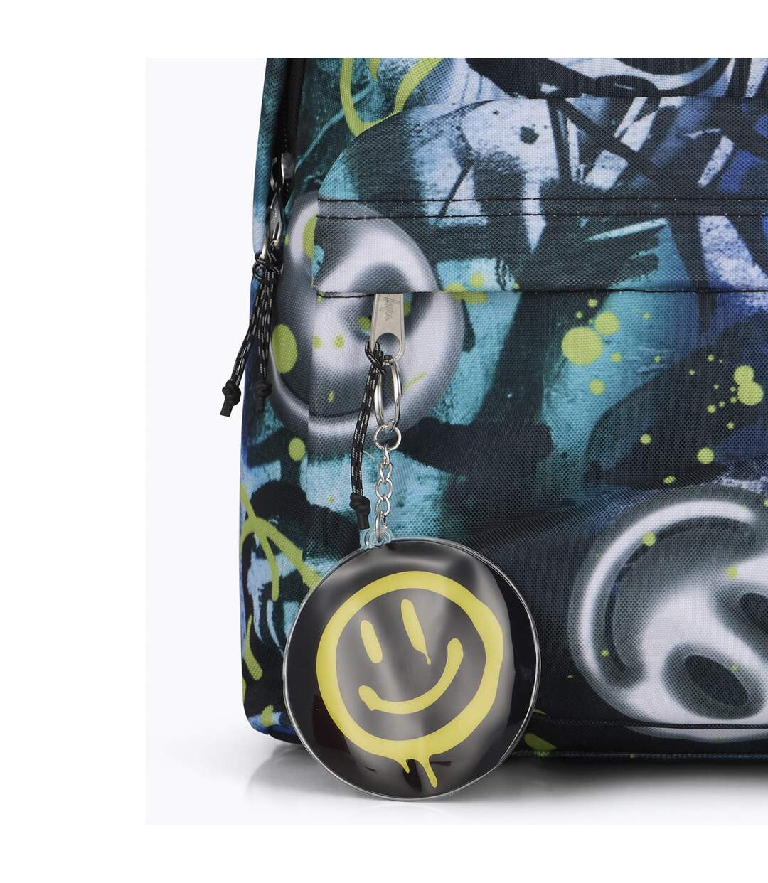 Kids Backpack Multi Visionary Graffiti Print | 18L School Bag with Laptop Sleeve-5