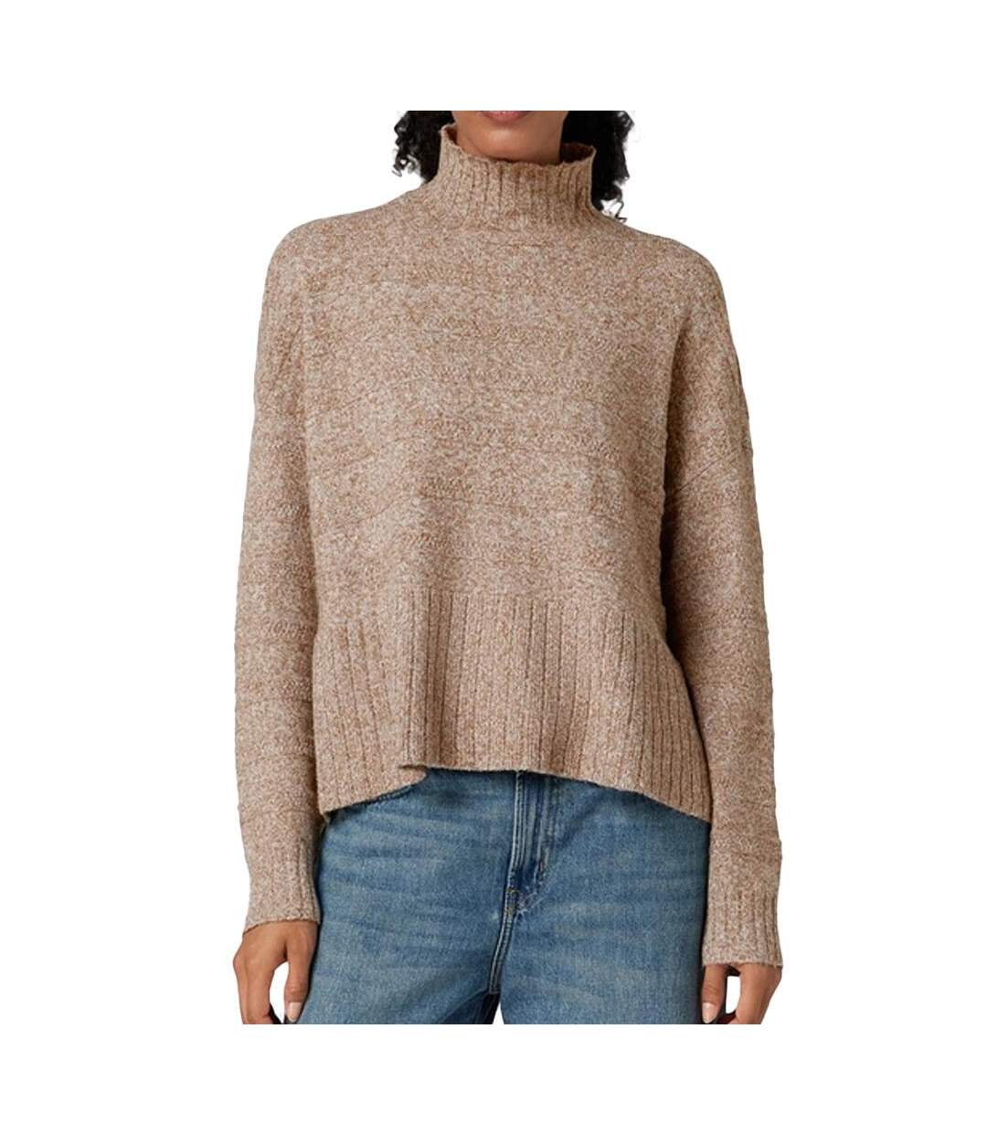 Pull Marron Femme Vero Moda Doffy - M