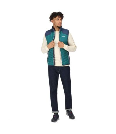 Mens Halton Vi Lightweight Body Warmer Pacific Green Admiral Blue Regatta