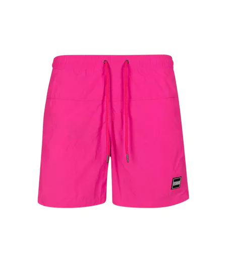 Short De Bain Homme Rose Néon Urban Classics