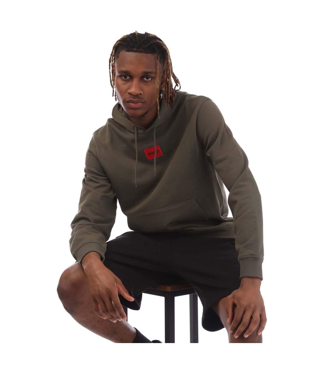 Sweat À Capuche Daratschi Homme Beige Hugo-4