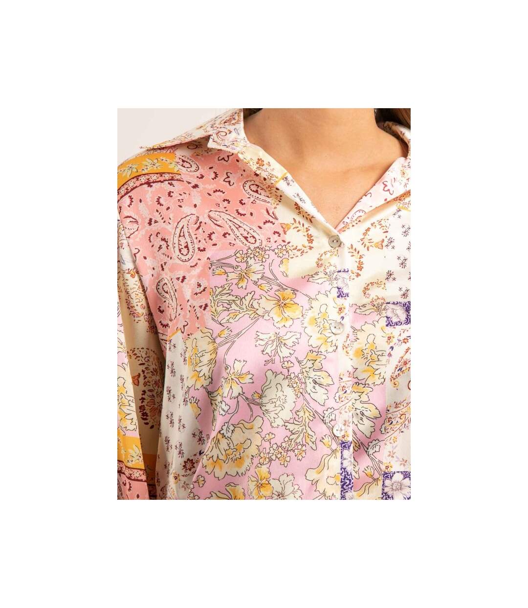 Chemise motifs OPORTO - Dona X Lisa-2