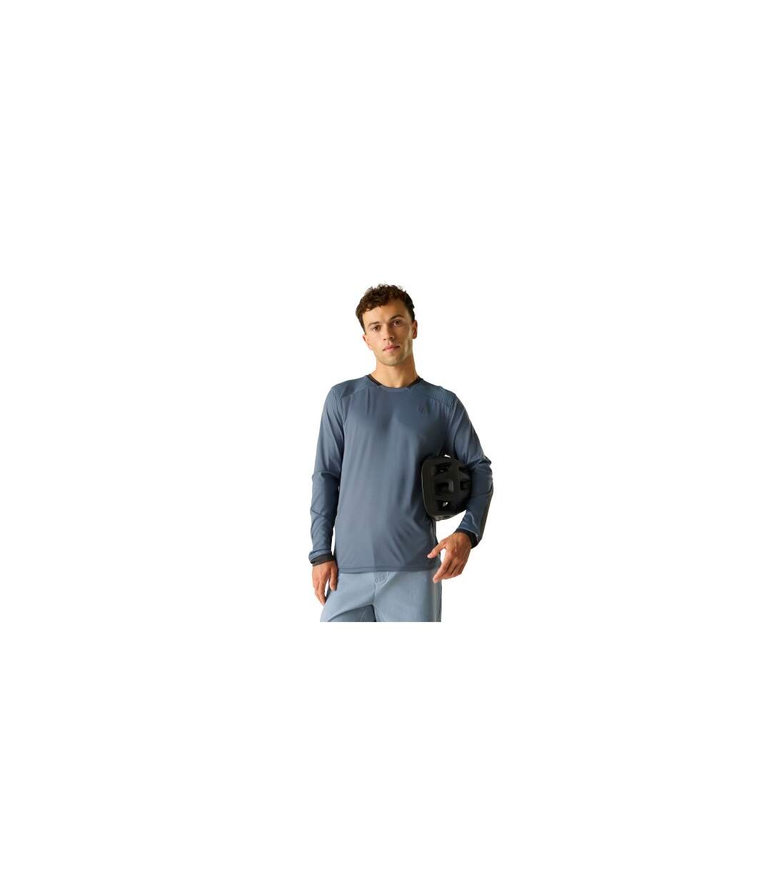 Mens Trackstand Ace Long-sleeved T-shirt Mercury Dare 2B-1