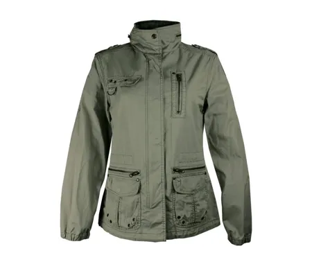 Veste Saharienne Femme Mayflower Media1 Kaki