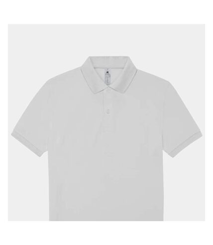 Mens my polo shirt white B&C