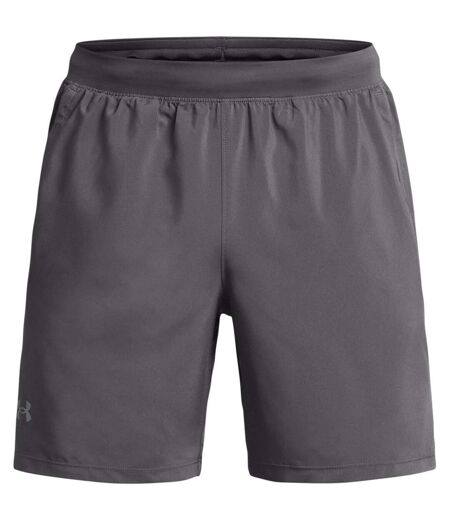 Short De Course Launch Homme Gris Under Armour