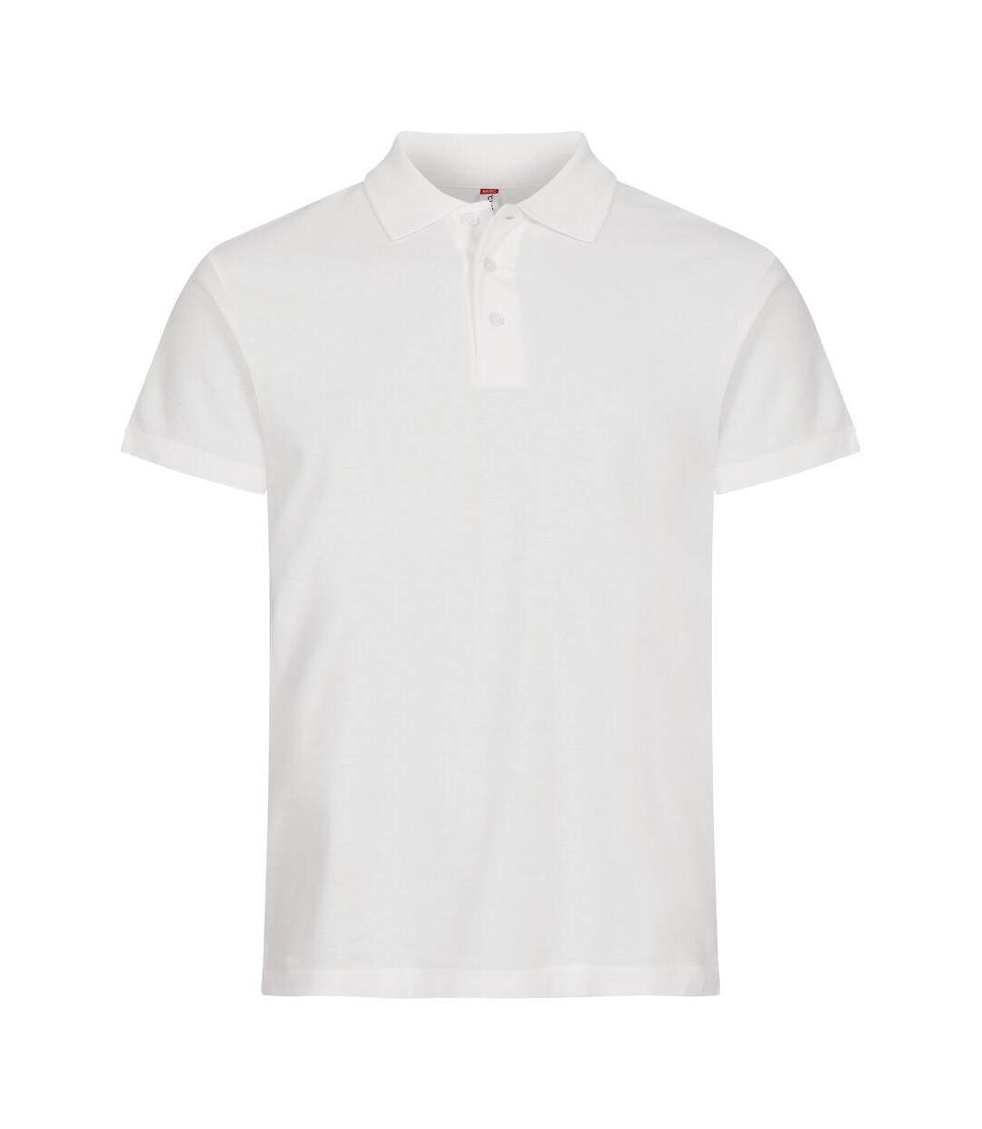 Polo Basic Homme Blanc Cassé Clique-1