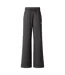 Womens/ladies Essential Fleece Wide Leg Jogging Bottoms Anthracite Grey The North Face-1