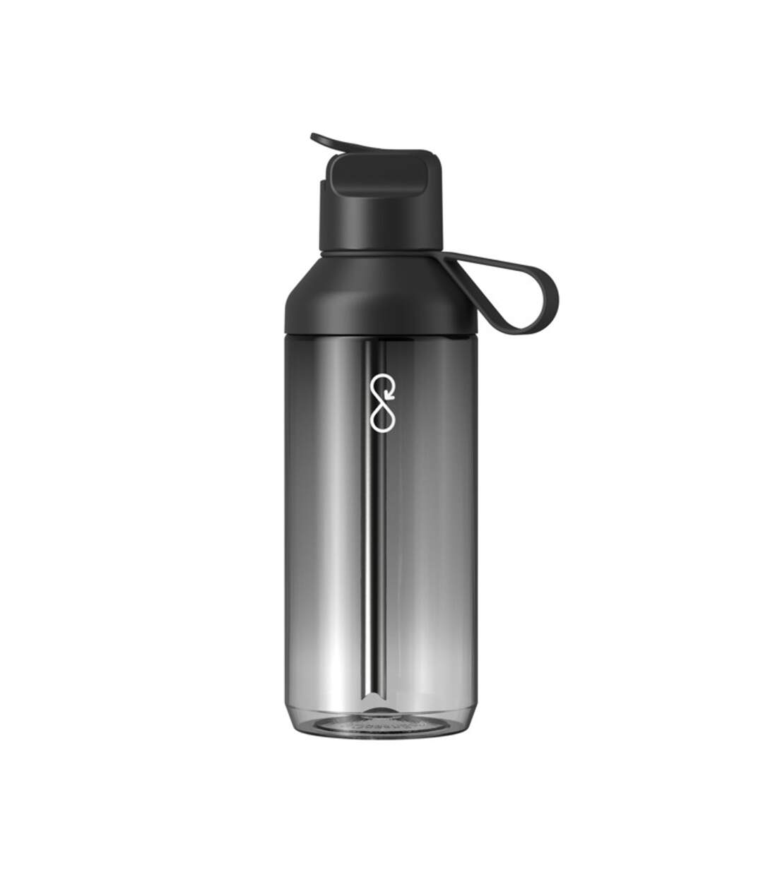 Gourde Avec Paille Motif/style Transparent Go Taille Unique Noir Obsidien Ocean Bottle-1