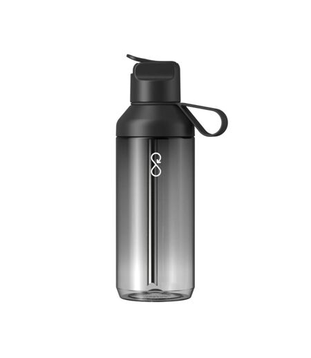 Gourde Avec Paille Motif/style Transparent Go Taille Unique Noir Obsidien Ocean Bottle