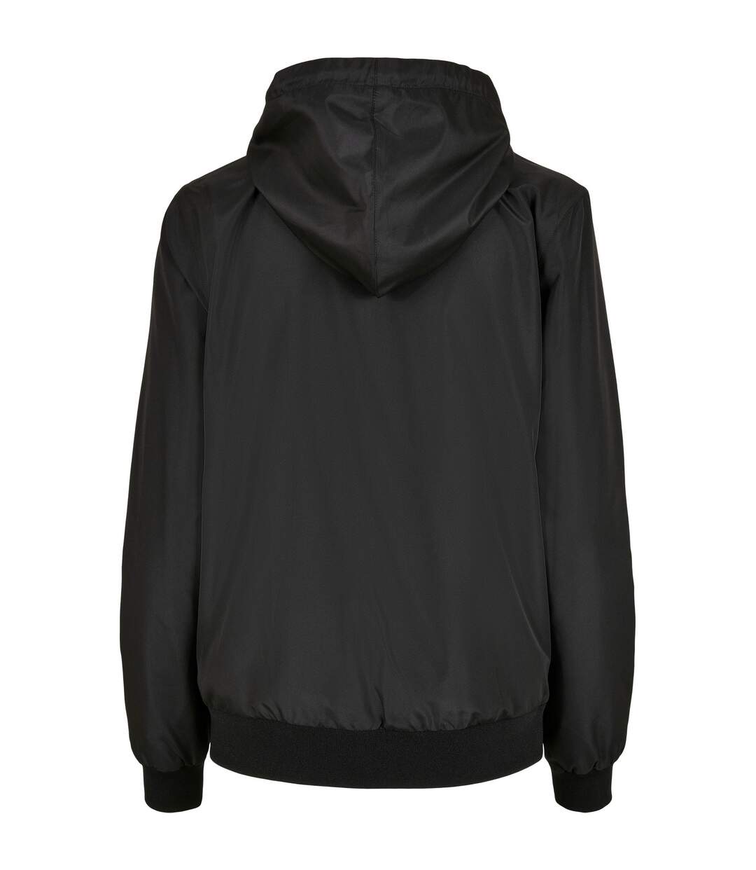 Veste Coupe-vent Homme Noir Blanc Build Your Brand-2