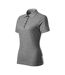 Womens/ladies Reserve Work Polo Shirt Dark Grey Melange Rimeck-3