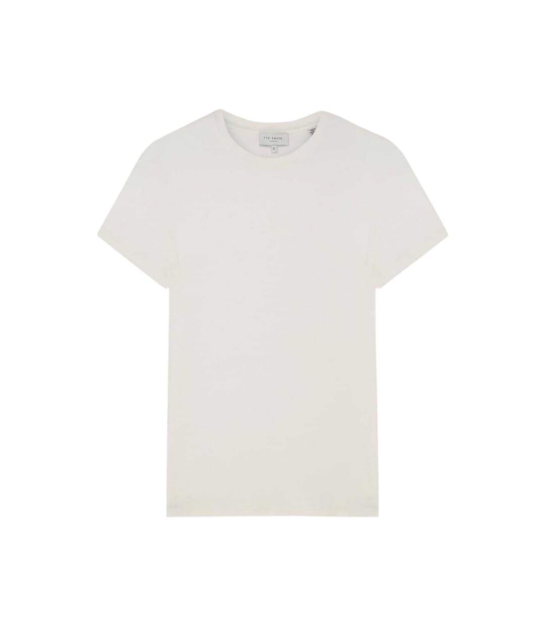 T-shirt Motif/style Uni Femme Blanc Cassé Ted Baker-2