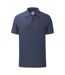 Polo Iconic Homme Bleu Marine Chiné Fruit Of The Loom-1