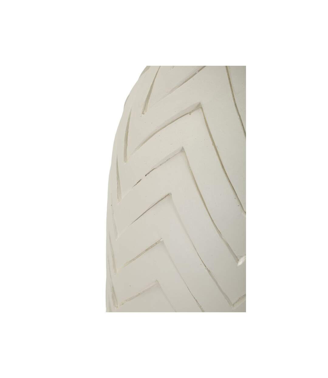 Vase Design en Céramique Winter 60cm Crème-4