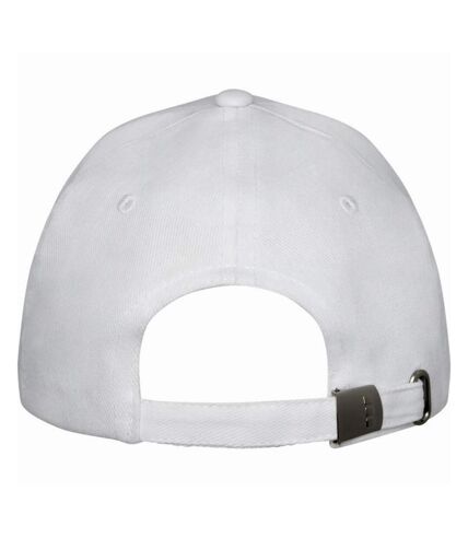 Elevate Unisex Adult Doyle 5 Panel Cap (White)