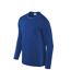 Gildan Unisex Adult Softstyle Plain Long-Sleeved T-Shirt (Royal Blue)