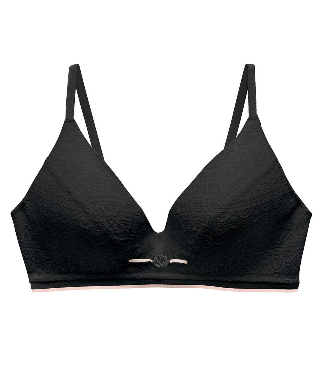 Soutien-gorge sans armatures coques souples noir Image-1