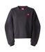 Sweat Motif/style Logo Rectangulaire Femme Noir Obsidien The North Face-1