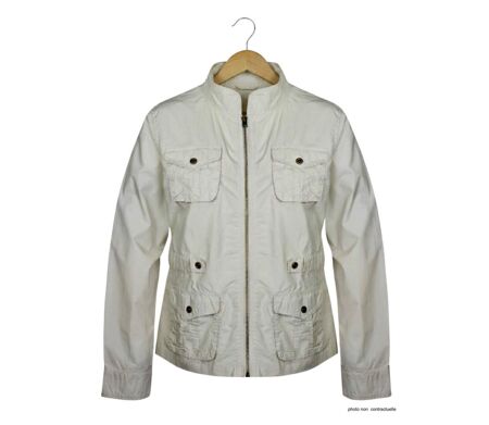Veste Saharienne Zippée Femme Sable (Réf. AE1165SA)