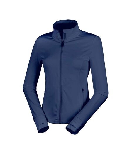 Veste Fitness Femme Bleu Marine Spiro
