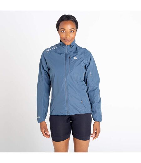 Womens/ladies Mediant Ii Waterproof Jacket Orion Grey Dare 2B
