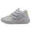 Chaussures De Basket Motif/style Métallisé Enfant Argenté Jaune Vif Puma-2