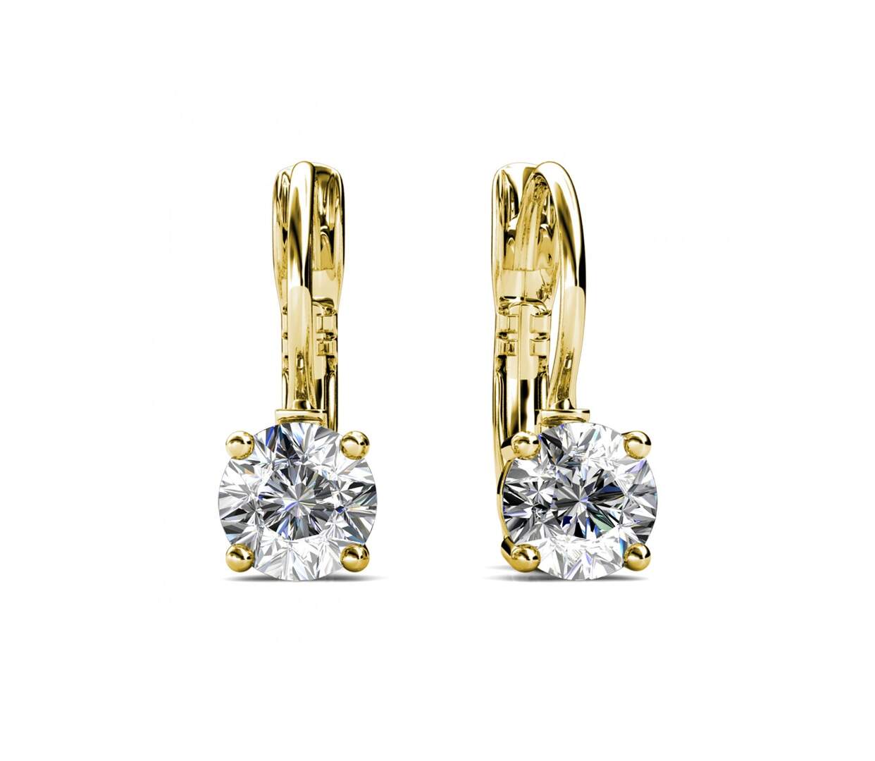Boucles d'oreilles Round - Cristal d'Autriche-3