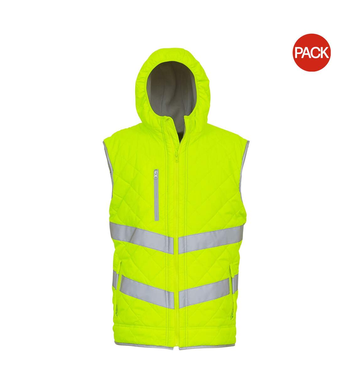 Vestes sans manches kensington adulte jaune Yoko-1