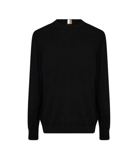 Pull Ecaio-p Homme Noir Boss