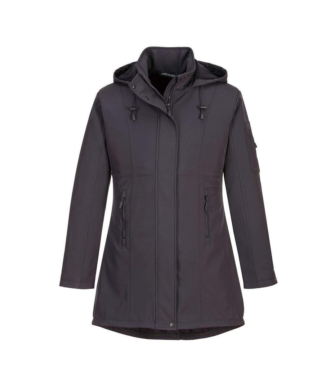 Veste softshell carla femme gris charbon Portwest-1