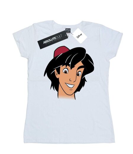 Disney - T-shirt ALADDIN HEADSHOT - Femme (Blanc) - UTBI16274