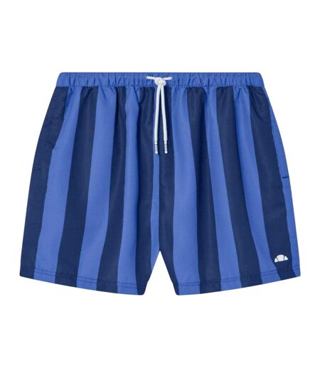 Mens Staziona Vertical Stripe Swim Shorts Navy Ellesse