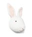 Peluche trophée mural Basse-cour Lapin Blanc Alice-1