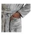 Robe De Chambre Manches Longues Frazier Homme Gris Farah-4