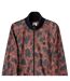 Mens Raglan Track Jacket Brown Camo Pretty Green-2