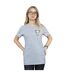 Disney Femme/Les femmes Moana Pua The Pig Breast - T-shirt boyfriend en coton imprimé (Gris sportif) - UTBI39441-2
