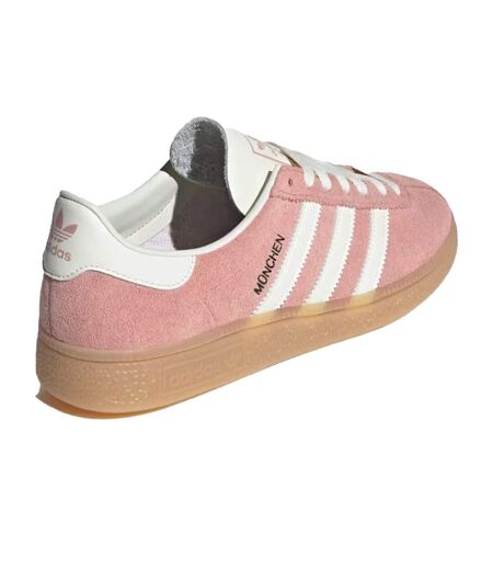 Baskets Muenchen Femme Rose Mauve Adidas