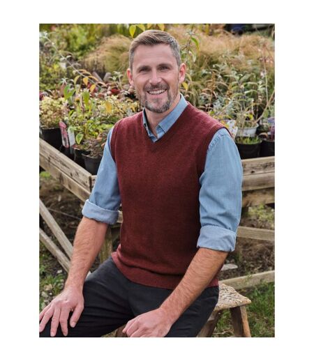 Gilet Homme Bordeaux WoolOvers