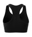 Brassière De Sport Motif/style Côtelé Femme Noir USA-3
