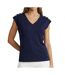 T-Shirt marine femme morgan divali-1